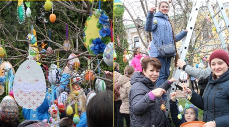 Добра традиція.. Станьте співавтором "Великоднього Дерева Незламності"!