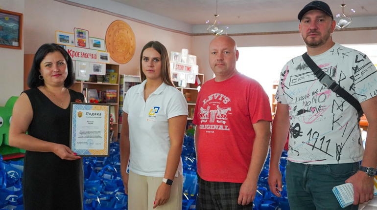 Співпраця продовжується. Ще 700 сімей ВПО отримали продуктові набори від ГО "Захист"