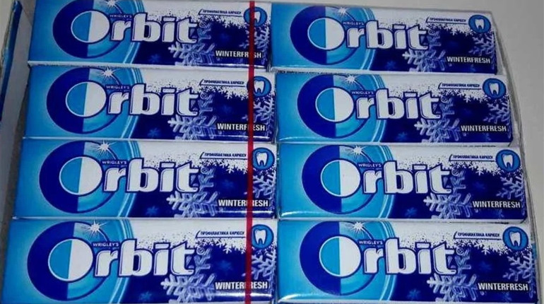 Что под упаковкой? Жевательная резинка «Orbit»