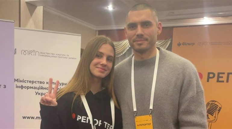 Переможниця конкурсу "Репортер", гімназистка Ліза Маркелова, отримала нагороду у Києві