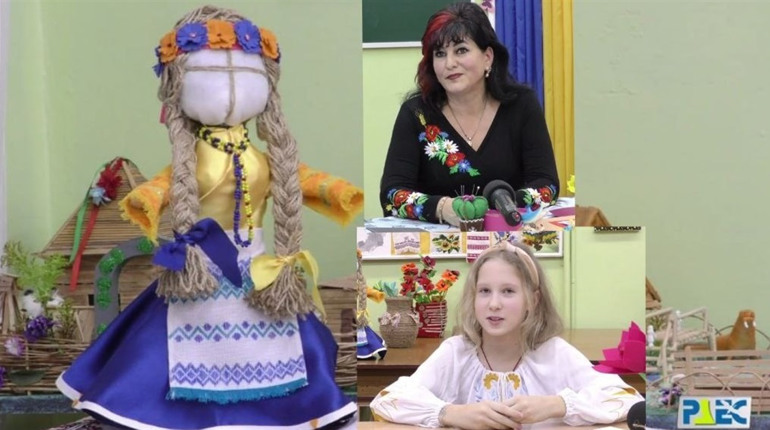 Шестикласниця з Вараша стала переможницею Всеукраїнського конкурсу найкраща лялька-мотанка