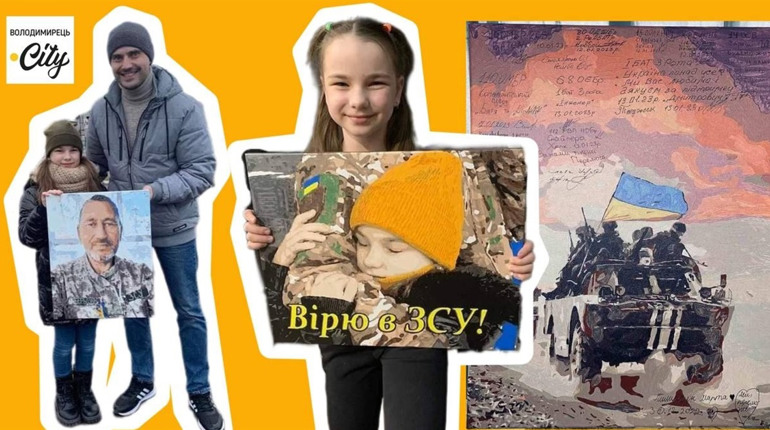 У Вараській громаді школярка малює та продає картини, щоб придбати дрон для військових