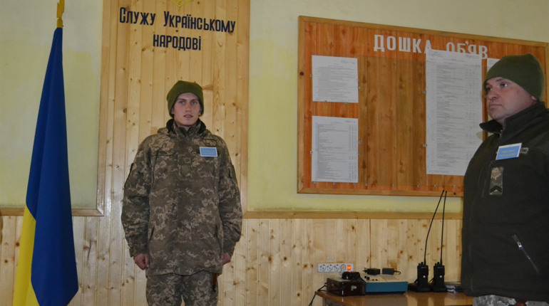 Будні військовиків чортківської частини