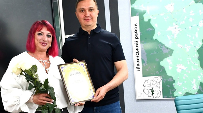 ЧЕМПІОНКА З НІЖИНА ОТРИМАЛА ВІДЗНАКУ МІСЬКОГО ГОЛОВИ ЗА СВІТОВІ ДОСЯГНЕННЯ В СПОРТІ