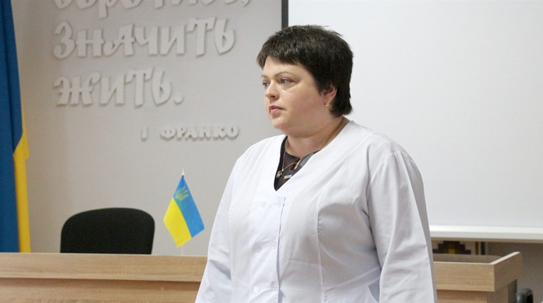 Начмеда Дрогобицької поліклініки Лесю Остапенко призначили меддиректором першої міської лікарні