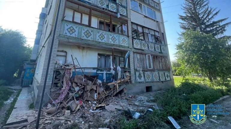 У День батька у Білопіллі ворог цинічно вбив батька з 4-річним сином, поруч із їхнім будинком