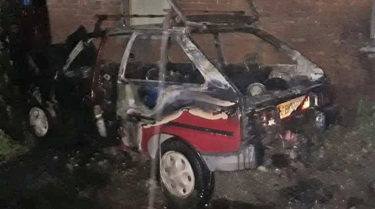 У Переяславі вночі згорів автомобіль «Таврія»
