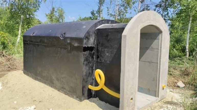 У Червоноградському районі встановили перші модульні захисні сховища