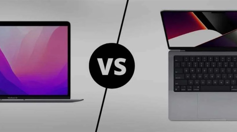 У чому полягає різниця між MacBook Air та MacBook Pro?