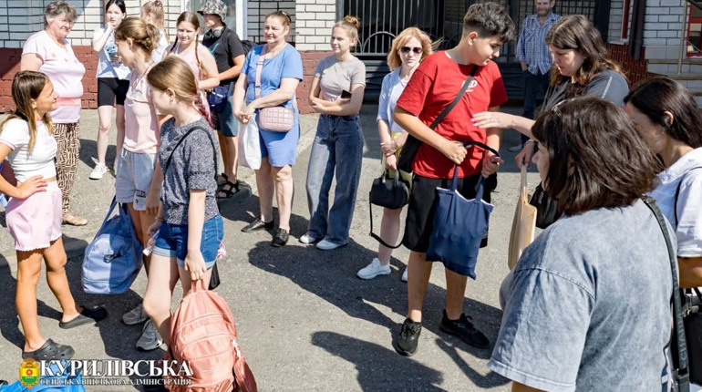 Діти з Курилівської громади вирушили на відпочинок до Тернопільщини та Польщі