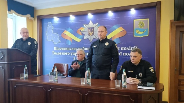 Шосткинська поліція отримала нових очільників: призначено в.о. начальника та заступника