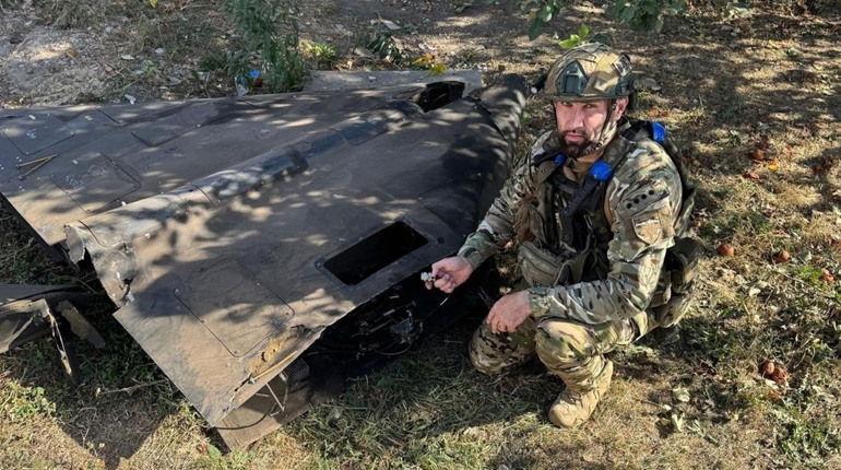 На Сумщині вибухотехніки знешкодили збитий ворожий Шахед