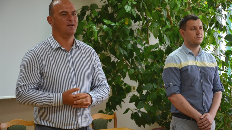 Чортківський міський голова представив колективу заступника головлікаря: головного ще немає