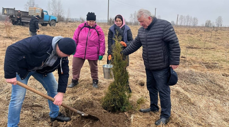 Де у Шосткинській громаді висадили сто саджанців і започаткували парк Перемоги