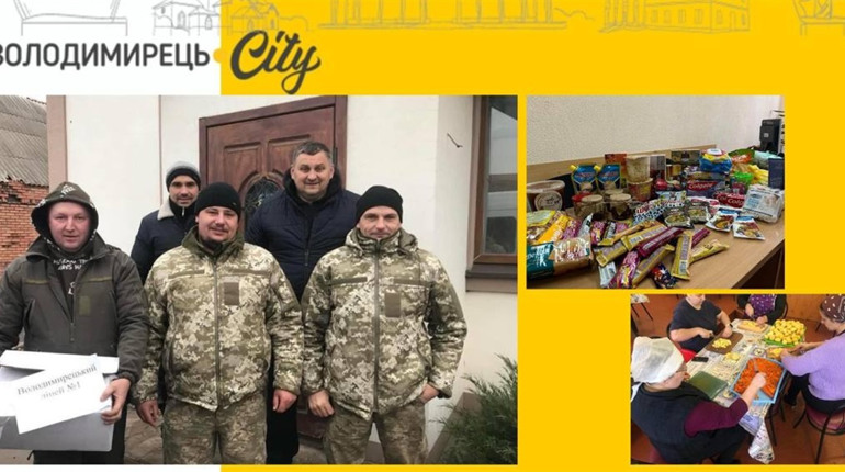 Жителі Володимирецької і Каноницької громади волонтерять для ЗСУ: вантаж доставлений військовим