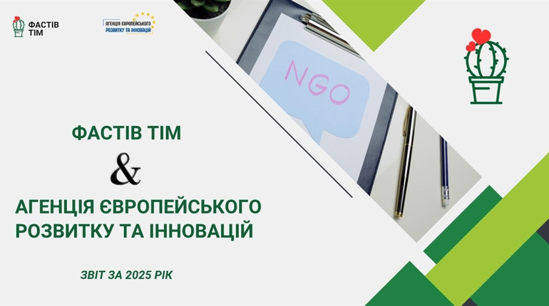 Звіт ГО "Фастів Тім" за 2025: рік міжнародної співпраці, підтримки громади та нових ініціатив