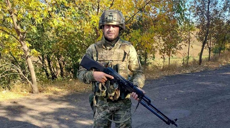 Пам'яті мужнього воїна, захисника та Героя з с. Іванівці Олександра Мельника