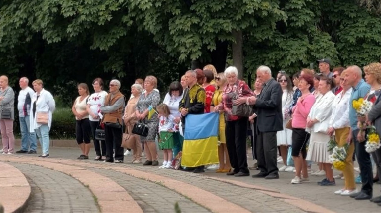 У Жовтих Водах відзначили річницю битви козаків під проводом Богдана Хмельницького