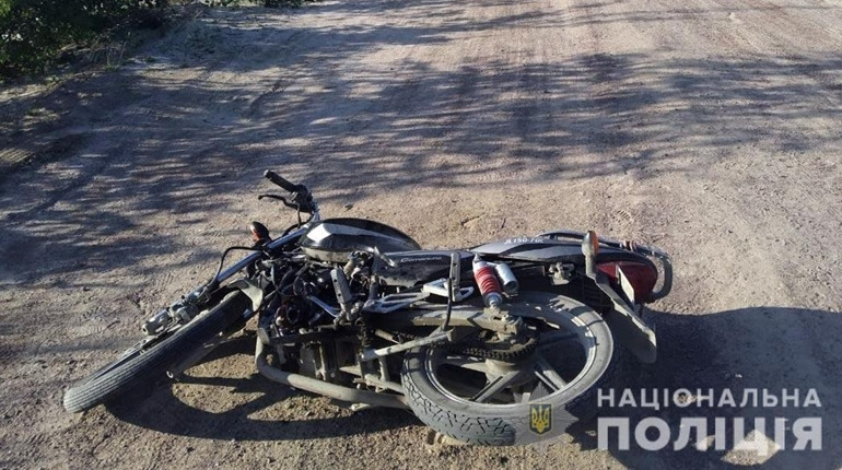 Нетверезий водій із Сарненського району потрапив у ДТП на краденому мотоциклі