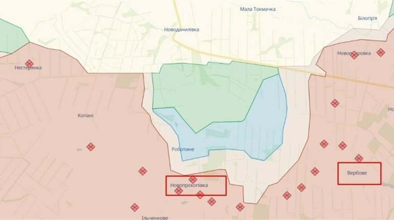 ЗСУ продовжують наступ на Мелітопольському напрямку, ворог обороняється