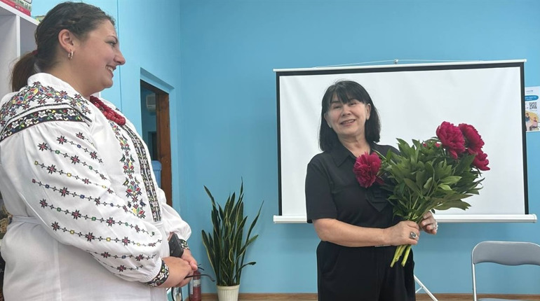 «Жінка» напише про Біляївку: у місті відбулася зустріч із головною редакторкою журналу