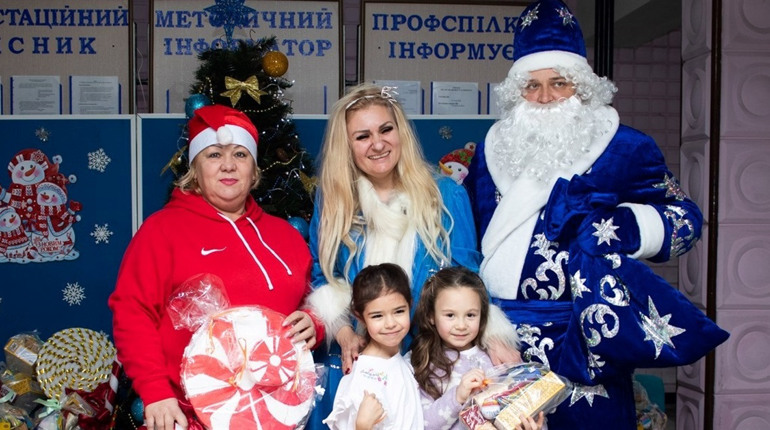 У Жовтих Водах відбулося різдвяне свято для дітей-переселенців