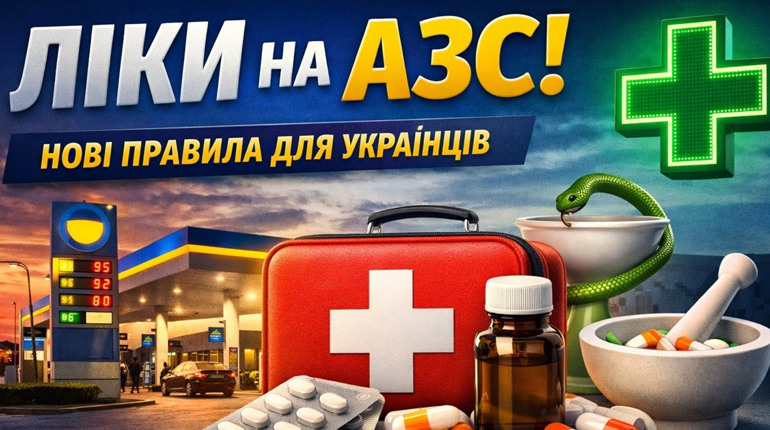 Аптека на заправці: в Україні запустили новий формат продажу ліків