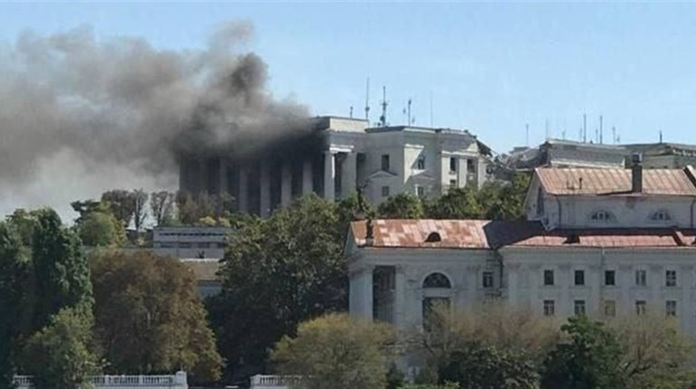 ЗСУ вразили штаб Чорноморського флоту РФ у Севастополі