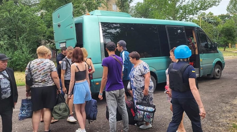 12 липня відбудеться евакуація з Торецької громади. Як записатися