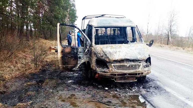 Згоріла вщент: поблизу села Ромейки під час руху спалахнула вантажівка