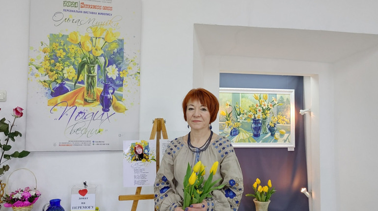 «Подих весни»: В ДІАЗ «Стара Умань» відбулось відкриття персональної виставки Ольги Музики