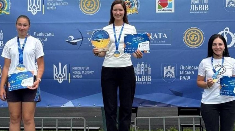 Анастасія Павлова стала чемпіонкою України зі стрільби з лука у Львові