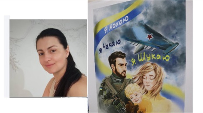 Ніжинка Інна Зубок – переможниця Міжнародного мистецького проєкту "DE FACTO STATUS WAR"