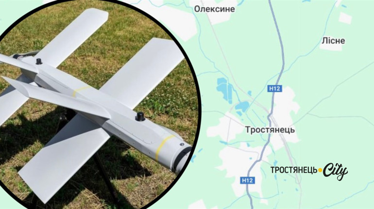 Ворог атакував Тростянець безпілотником напередодні великоднього "перемир'я"