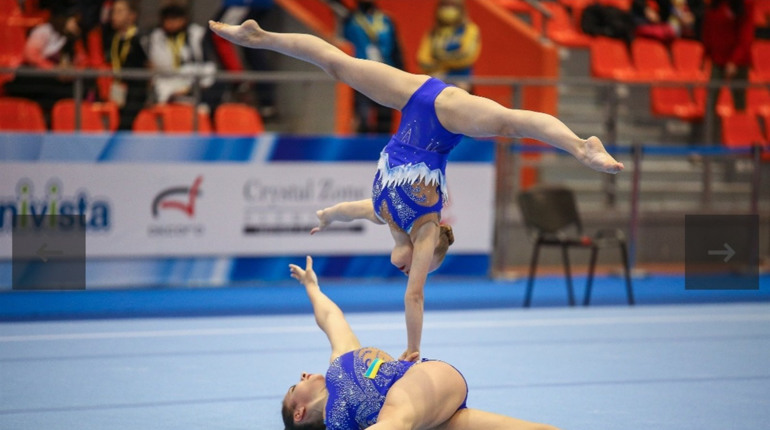 Одеситка з біляївським корінням Вікторія Волкова стала чемпіонкою світу зі спортивної акробатики
