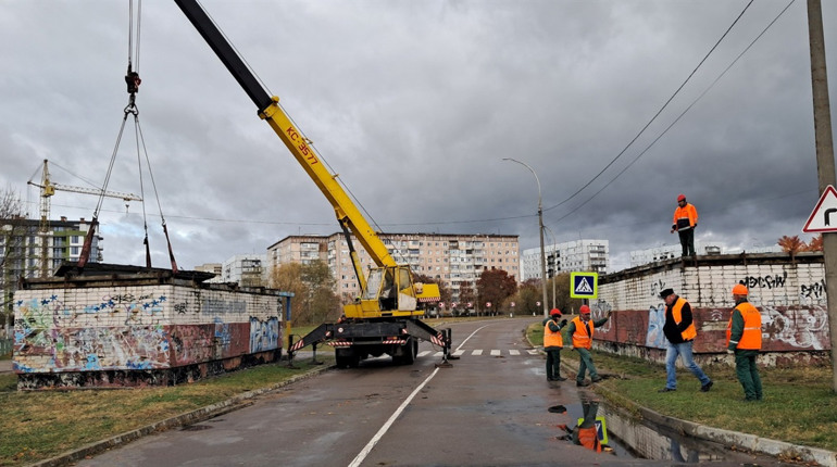 У Нетішині на місці підземного переходу облаштують зелену зону