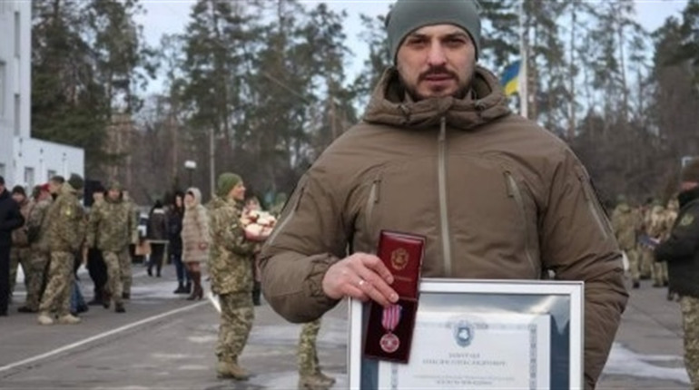 Смілянин Максим Дмитраш отримав відзнаку «Доблесть Черкащини»