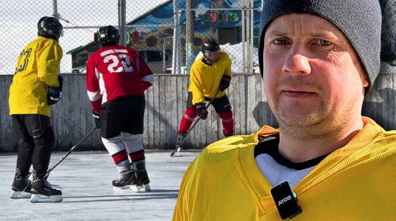 Всі морози заливали лід на ковзанці: як глухівські хокеїсти дарують містянам справжню зиму