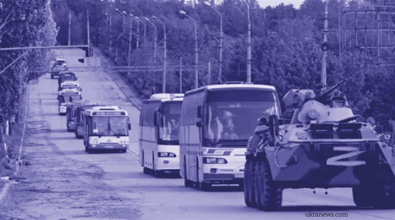 Примусова депортація з Херсонщини ув'язнених та дітей: Правозахисники назвали кількість викрадених