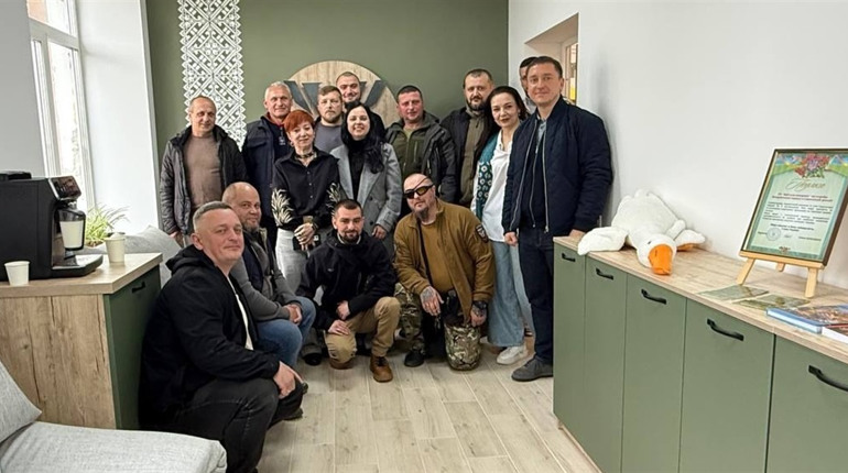 У Сарнах відкрили перший ветеранський хаб «Воля Миру»