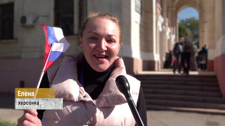 Повідомили про підозру ще одній членкині «Союзу матерів Херсона», яка публічно підтримала окупацію