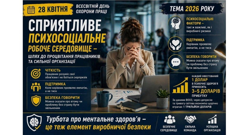 Охорона праці по-новому: чому психологічна безпека стала критичною для українців