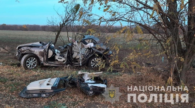 ДТП з чотирма загиблими на Херсонщині: за кермом був 15-річний хлопець
