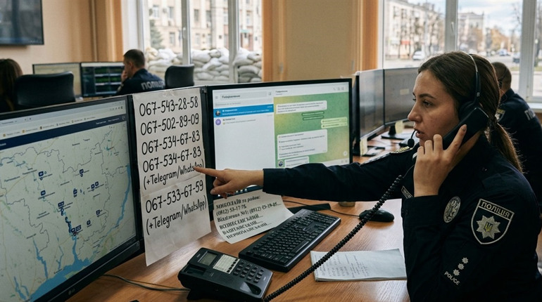 На зв’язку за будь-яких умов: як викликати поліцію на Миколаївщині під час технічних робіт