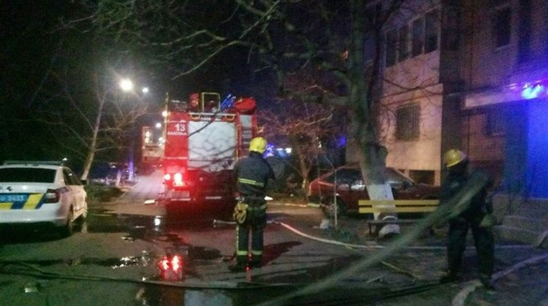 Пожежа в новорічну ніч