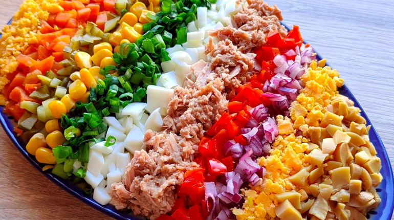 Рецепт дня: салат "Писанка"