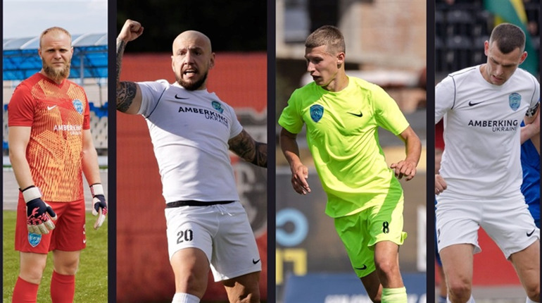 «Маяк» у топі: чотири футболісти з Сарн увійшли до символічної збірної півріччя