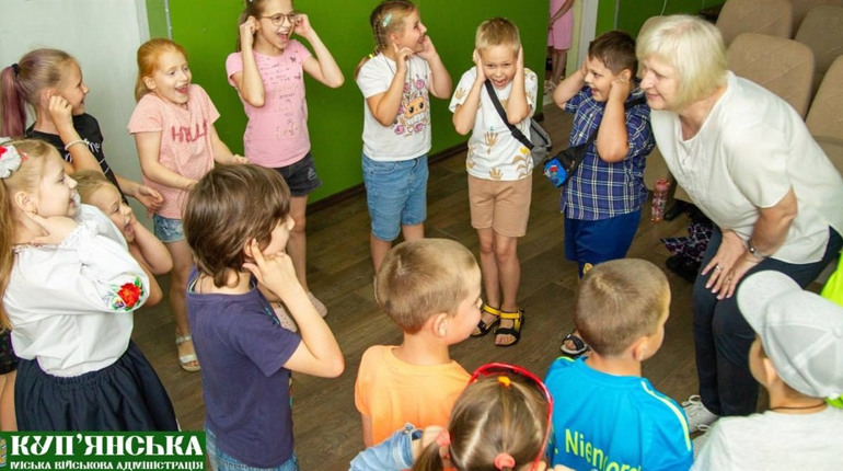 Усмішки замість страху: для юних куп’янчан організували особливе дозвілля