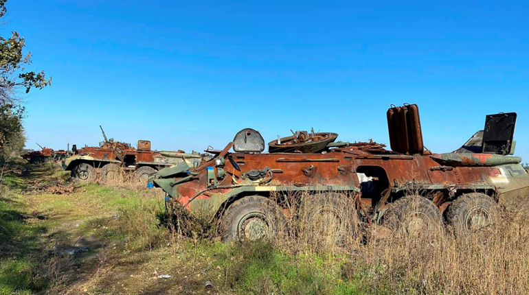 Деокуповані села Херсонщини очима волонтера: росіяни залишили по собі згарище та смітники
