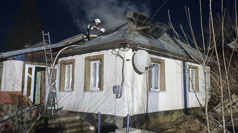 На Городоччині горів сухостій та житловий будинок: рятувальники розповіли подробиці